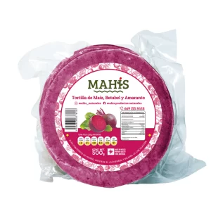Tortillas de Maíz, Betabel y Amaranto