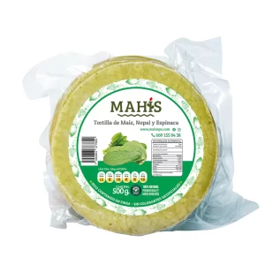 Tortillas de Nopal y Espinaca